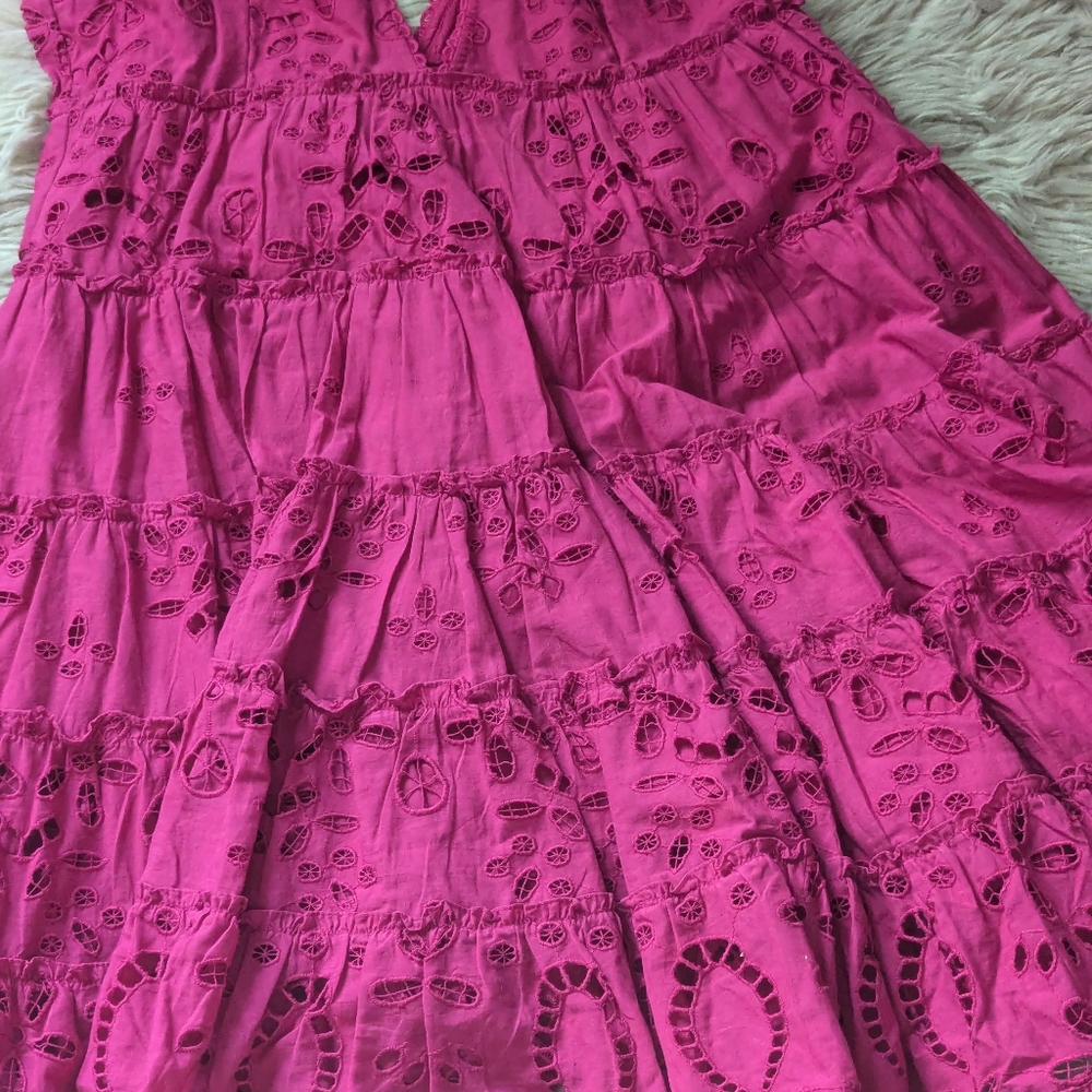 NWT Rococo Sand Sasha Mini Dress in Raspberry - Picture 4 of 16